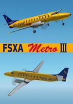 FSX Fairchild Metro III Veravia Cargo (Fixed version)